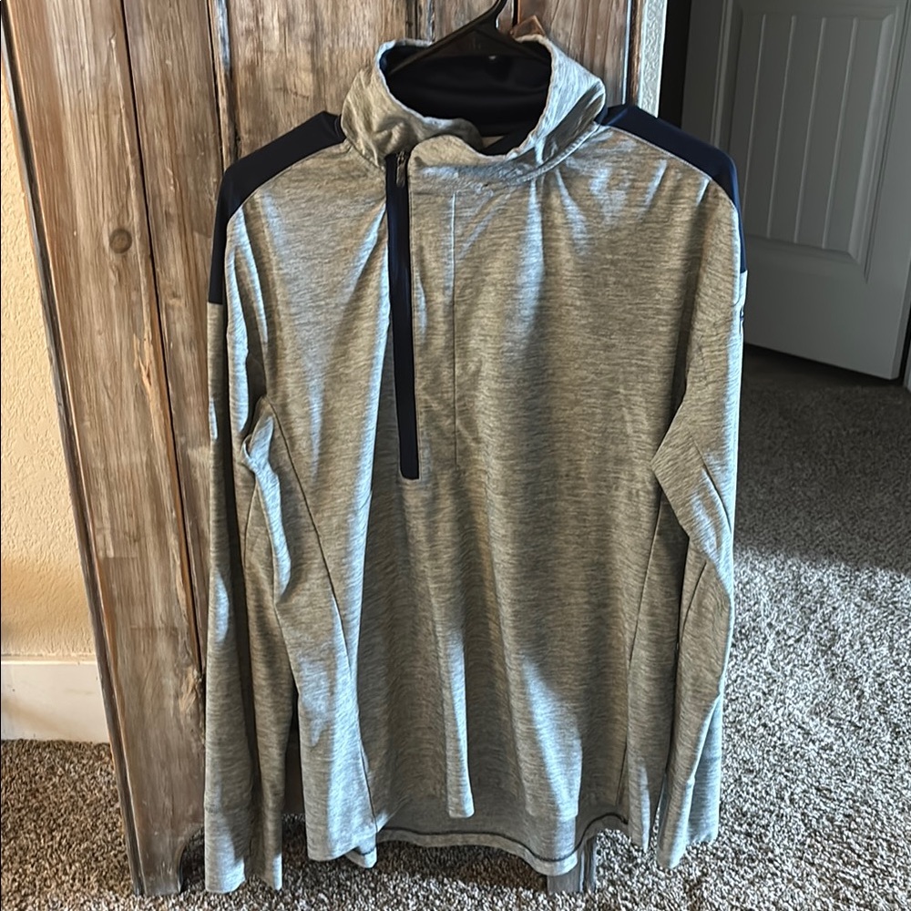 Under Armour Gray Athletic 1/4 Zip Pullover